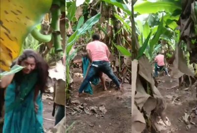 New Fsiblog Outdoor Sex Mms Horny Bhabhi Sex With Lover In Banana Farm